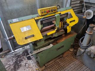 Omega Three Phase Metal Cutting Band Saw 