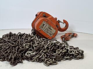 Balken 1 Ton Chain Block