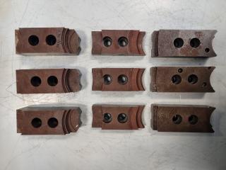 3 Sets of CNC Chuck Jaws