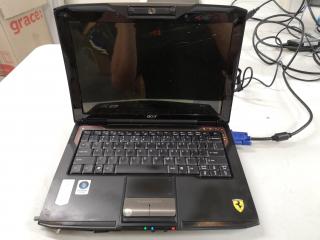 Acer Ferrari 1000 Vintage Laptop Computer