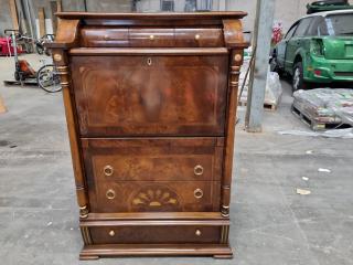 Vintage Styled Wooden Bureau Desk Drawer