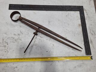 600x400mm Square + 500mm Outside Spring Caliper