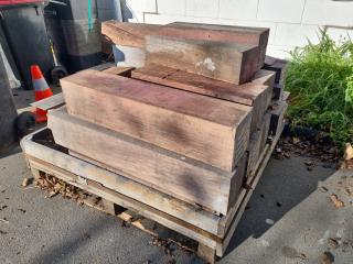 Pallet of Hardwood Beams