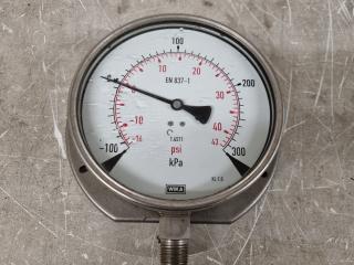 160mm diameter Stainless Steel Pressure Gauge by Wika