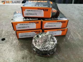 5x Timken LM67000LA/10 Tapered Roller Bearings, New