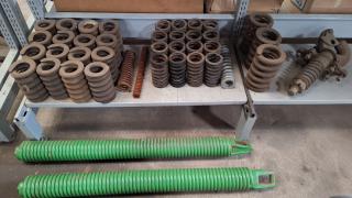 Assorted Springs of Various Sizes