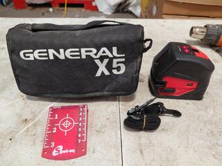 General X5 Mk II Laser Level