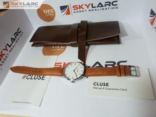 Cluse La Bohème Silver/Caramel Watch