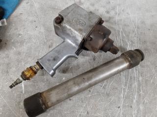 Ingersoll Rand 3/4" Drive Air Impact Wrench w/ Custom made socket