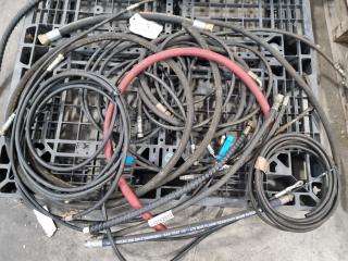 Assorted Hydraulic Hoses and Cables