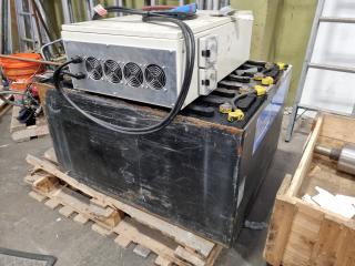 Century Forklift Battery Pack, 48V, 930Ah, w/ Cuatom Built 2kW Inverter