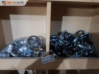 Assorted Stainless Clamps