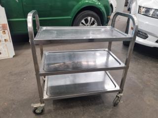 Stainless Steel Shelf Trolley