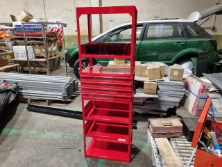 Workshop Steel Parts Drawer / Storage Shelf Unit