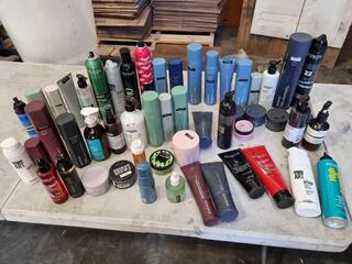 Assorted Salon Used Haircare Products