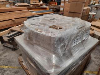 Pallet of 80 CMS MS2620 Ceramic Pipes