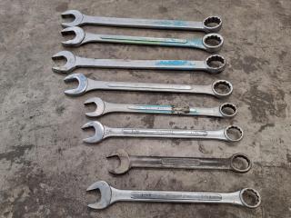 Assortment of 8 Imperial Wrenches