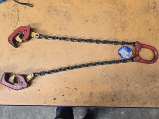 Two Leg Chain Sling with Hooks