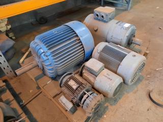 Pallet of 5 Assorted Electric Motors