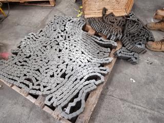 Large Industrial Roller Chain by Renold A&S, Assorted Lengths