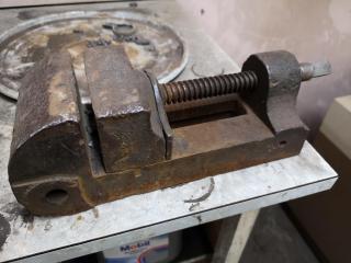 Vintage 100mm Drill Press Vice