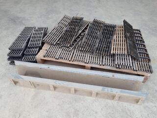 Aco KlissikDrain K100 Drain Channel + PVC & Cast Metal Gratting