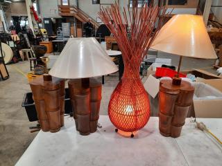 4 Table Lamps