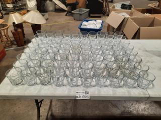 Large Set of Drinking Glasses (80 Pieces)