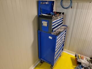 Kinchrome BlueSteel Workshop Mobile Tool Cabinets w/ Tools