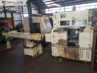 Takisawa TC2 CNC Lathe with Bar Feeder