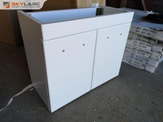 Stylish White Small Wall Hung Vanity by Newtech