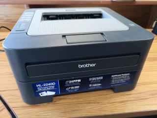 Brother HL-2240D Desktop Mono Laser Printer