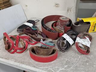 Assorted Industrial Grinding Belts