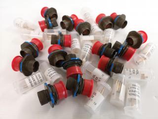 17x Amphenol Socapek Aviation Grade Cabling Connectors