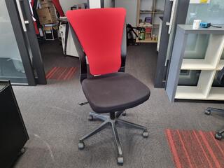Stylish Red/Black Office Desk Chair