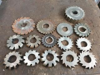 15 x Milling Machine Cutters