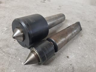 2x Lathe Live Centres