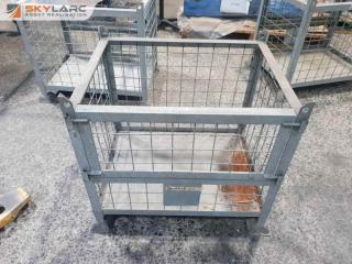 Galvanised Steel Storage Bin