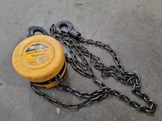 Ingco 1-Ton Chain Block