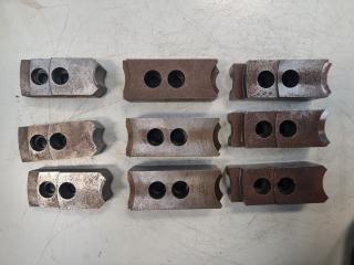 3 Sets of CNC Chuck Jaws