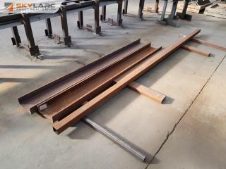 2 Sections of Channel and 2 of Box Steel