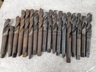 18x Morse Taper No.3 Shank Drills, Metric & Imperial Sizes