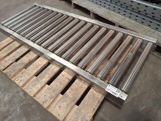Stainless Steel Gravity Roller Conveyor Section
