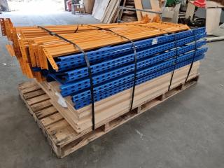 Industrial Pallet Racking Style Shelving Assembly