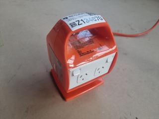 HPM Electresafe Power Centre 2400 Watt Orange