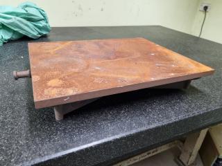 Vintage Skoda Benchtop Precision Engineers Table, 500x400mm