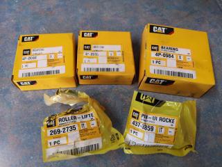 Assorted Genuine CAT Caterpillar OEM Parts, Bearings, Lifter, Rocker