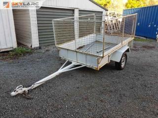 Single Axle Trailer with Cage