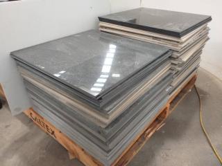 Assorted Large Ceramic/Bluestone Tiles