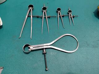 Starrett Dividers and Calipers Set